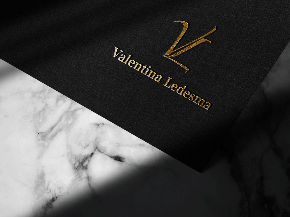 mockup gold et noir